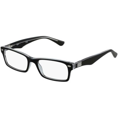 Luxottica Fashion Brillen Vertriebs GmbH Ray-Ban RX5228 Damen-Brille inkl. Gläser Vollrand Quadratisch Acetat-Gestell 50/17/140, Havanna Luxottica Fashion Brillen Vertriebs GmbH Ray-Ban RX5228 Damen-Brille inkl. Gläser Vollrand Quadratisch Acetat-Gestell 50/17/140, Havanna