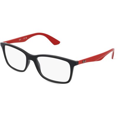 Luxottica Fashion Brillen Vertriebs GmbH Ray-Ban RX7047 Herren-Brille inkl. Gläser Vollrand Quadratisch Kunststoff-Gestell 54/17/140, Schwarz Luxottica Fashion Brillen Vertriebs GmbH Ray-Ban RX7047 Herren-Brille inkl. Gläser Vollrand Quadratisch Kunststoff-Gestell 54/17/140, Schwarz