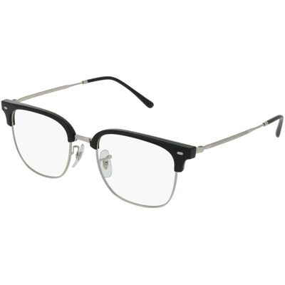Luxottica Fashion Brillen Vertriebs GmbH Ray-Ban RX7216 Unisex-Brille inkl. Gläser Vollrand Quadratisch Kunststoff-Gestell 51/20/145, Schwarz Luxottica Fashion Brillen Vertriebs GmbH Ray-Ban RX7216 Unisex-Brille inkl. Gläser Vollrand Quadratisch Kunststoff-Gestell 51/20/145, Schwarz