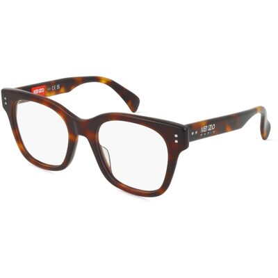 Thélios Kenzo KZ50187I Unisex-Brille inkl. Gläser Vollrand Butterfly Kunststoff-Gestell 51/20/145, Havanna Thélios Kenzo KZ50187I Unisex-Brille inkl. Gläser Vollrand Butterfly Kunststoff-Gestell 51/20/145, Havanna