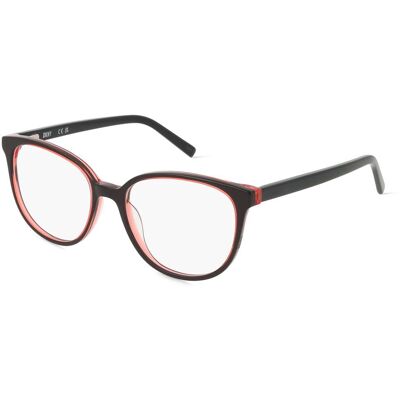 DKNY DK5059 001 Schwarz/Korallen Laminiert - Brillenfassungen DKNY DK5059 001 Schwarz/Korallen Laminiert - Brillenfassungen