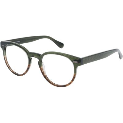 Eschenbach Optik GmbH FREIGEIST 863048 Herren-Brille inkl. Gläser Vollrand Panto Kunststoff-Gestell 54/22/155, Grün Eschenbach Optik GmbH FREIGEIST 863048 Herren-Brille inkl. Gläser Vollrand Panto Kunststoff-Gestell 54/22/155, Grün