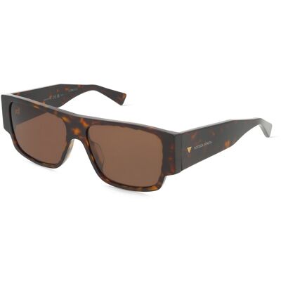 Kering Eyewear Spa Bottega Veneta BV1286S Unisex-Sonnenbrille Vollrand Quadratisch Acetat-Gestell, Havanna Kering Eyewear Spa Bottega Veneta BV1286S Unisex-Sonnenbrille Vollrand Quadratisch Acetat-Gestell, Havanna