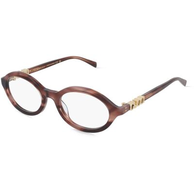 Kering Eyewear Spa Gucci GG2153O Damen-Brille inkl. Gläser Vollrand Rund Acetat-Gestell 51/19/140, Havanna Kering Eyewear Spa Gucci GG2153O Damen-Brille inkl. Gläser Vollrand Rund Acetat-Gestell 51/19/140, Havanna
