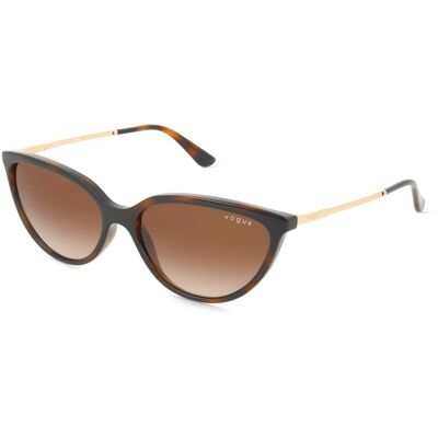 Luxottica Fashion Brillen Vertriebs GmbH Vogue 0VO5672S Damen-Sonnenbrille Vollrand Cat Eye Kunststoff-Gestell, Havanna Luxottica Fashion Brillen Vertriebs GmbH Vogue 0VO5672S Damen-Sonnenbrille Vollrand Cat Eye Kunststoff-Gestell, Havanna