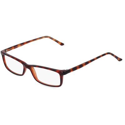 Zhangzhou Agilton Optical Co., Ltd. Fielmann MC 599 CL Unisex-Brille inkl. Gläser Vollrand Quadratisch Propionat-Gestell 50/16/135, Havanna Zhangzhou Agilton Optical Co., Ltd. Fielmann MC 599 CL Unisex-Brille inkl. Gläser Vollrand Quadratisch Propionat-Gestell 50/16/135, Havanna
