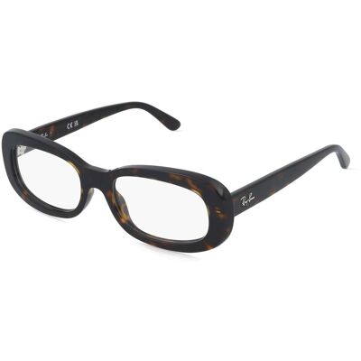 Luxottica Fashion Brillen Vertriebs GmbH Ray-Ban 0RX2221V Damen-Brille inkl. Gläser Vollrand Oval Kunststoff-Gestell 53/18/145, Havanna Luxottica Fashion Brillen Vertriebs GmbH Ray-Ban 0RX2221V Damen-Brille inkl. Gläser Vollrand Oval Kunststoff-Gestell 53/18/145, Havanna
