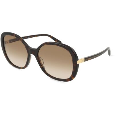 Thélios Stella McCartney SC40073I Unisex-Sonnenbrille Vollrand Rund Kunststoff-Gestell, Havanna Thélios Stella McCartney SC40073I Unisex-Sonnenbrille Vollrand Rund Kunststoff-Gestell, Havanna