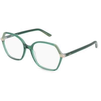 OWP Brillen GmbH Optische Werke Mexx Eyes 2614 Damen-Brille inkl. Gläser Vollrand Eckig Kunststoff-Gestell 55/17/0, Grün OWP Brillen GmbH Optische Werke Mexx Eyes 2614 Damen-Brille inkl. Gläser Vollrand Eckig Kunststoff-Gestell 55/17/0, Grün