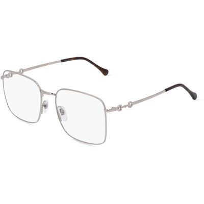 Gucci GG0951O Unisex Silber Brille - Rechteckig Gucci GG0951O Unisex Silber Brille - Rechteckig