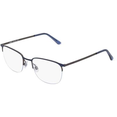 OWP Brillen GmbH Optische Werke Mexx 2787 Unisex-Brille inkl. Gläser Vollrand Quadratisch Metall-Gestell 54/20/145, Blau OWP Brillen GmbH Optische Werke Mexx 2787 Unisex-Brille inkl. Gläser Vollrand Quadratisch Metall-Gestell 54/20/145, Blau