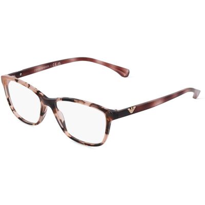 Luxottica Fashion Brillen Vertriebs GmbH Emporio Armani EA3099 Damen-Brille inkl. Gläser Vollrand Cat Eye Acetat-Gestell 54/16/140, Pink Luxottica Fashion Brillen Vertriebs GmbH Emporio Armani EA3099 Damen-Brille inkl. Gläser Vollrand Cat Eye Acetat-Gestell 54/16/140, Pink