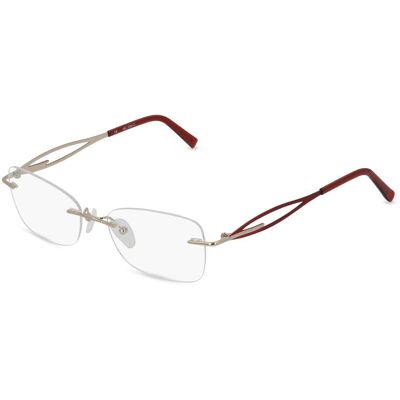 Suncute Industries Co., Ltd. Fielmann MC 536 CL Damen-Brille inkl. Gläser Randlos Quadratisch Metall-Gestell 52/17/135, Gold Suncute Industries Co., Ltd. Fielmann MC 536 CL Damen-Brille inkl. Gläser Randlos Quadratisch Metall-Gestell 52/17/135, Gold