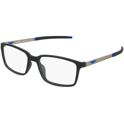 DE RIGO Vision D.A.CH. GmbH Police POIVPLF85 Unisex-Brille inkl. Gläser Vollrand Quadratisch Kunststoff-Gestell 54/17/145, Schwarz DE RIGO Vision D.A.CH. GmbH Police POIVPLF85 Unisex-Brille inkl. Gläser Vollrand Quadratisch Kunststoff-Gestell 54/17/145, Schwarz