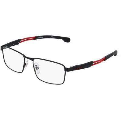 Safilo GmbH Carrera 4409 Herren-Brille inkl. Gläser Vollrand Quadratisch Metall-Gestell 54/17/140, Schwarz Safilo GmbH Carrera 4409 Herren-Brille inkl. Gläser Vollrand Quadratisch Metall-Gestell 54/17/140, Schwarz
