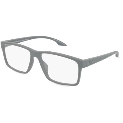 Emporio Armani EA3210U Graue Quadratische Brille - Brille Emporio Armani EA3210U Graue Quadratische Brille - Brille