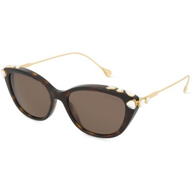 Luxottica Fashion Brillen Vertriebs GmbH Swarovski SK6010 Damen-Sonnenbrille Vollrand Cat Eye Acetat-Gestell, Havanna Luxottica Fashion Brillen Vertriebs GmbH Swarovski SK6010 Damen-Sonnenbrille Vollrand Cat Eye Acetat-Gestell, Havanna
