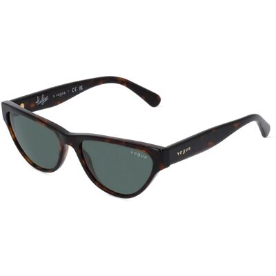 Luxottica Fashion Brillen Vertriebs GmbH Vogue eyewear VO5513S Damen-Sonnenbrille Vollrand Butterfly Acetat-Gestell, Havanna Luxottica Fashion Brillen Vertriebs GmbH Vogue eyewear VO5513S Damen-Sonnenbrille Vollrand Butterfly Acetat-Gestell, Havanna