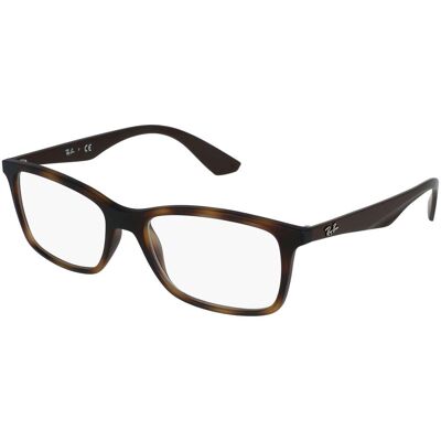 Luxottica Fashion Brillen Vertriebs GmbH Ray-Ban RX7047 Herren-Brille inkl. Gläser Vollrand Quadratisch Kunststoff-Gestell 54/17/140, Havanna Luxottica Fashion Brillen Vertriebs GmbH Ray-Ban RX7047 Herren-Brille inkl. Gläser Vollrand Quadratisch Kunststoff-Gestell 54/17/140, Havanna