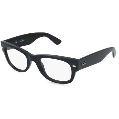 Luxottica Fashion Brillen Vertriebs GmbH Ray-Ban RX0832V MEGA WAYFARER II Unisex-Brille inkl. Gläser Vollrand Quadratisch Kunststoff-Gestell 52/21/145, Schwarz Luxottica Fashion Brillen Vertriebs GmbH Ray-Ban RX0832V MEGA WAYFARER II Unisex-Brille inkl. Gläser Vollrand Quadratisch Kunststoff-Gestell 52/21/145, Schwarz
