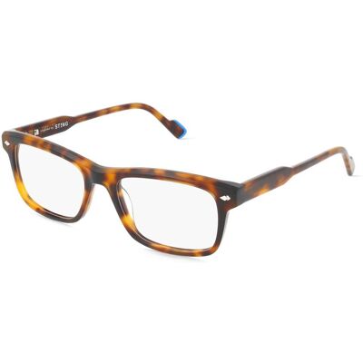 DE RIGO Vision D.A.CH. GmbH Sting VST506 Unisex-Brille inkl. Gläser Vollrand Quadratisch Acetat-Gestell 53/18/145, Gelb DE RIGO Vision D.A.CH. GmbH Sting VST506 Unisex-Brille inkl. Gläser Vollrand Quadratisch Acetat-Gestell 53/18/145, Gelb