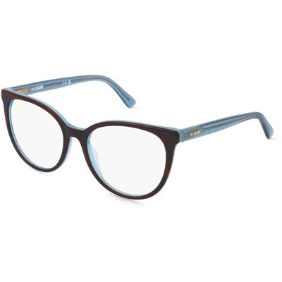 Safilo GmbH Love Moschino MOL679 Damen-Brille inkl. Gläser Vollrand Rund Acetat-Gestell 52/17/135, Gold Safilo GmbH Love Moschino MOL679 Damen-Brille inkl. Gläser Vollrand Rund Acetat-Gestell 52/17/135, Gold