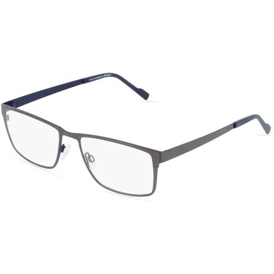 Eschenbach Optik GmbH Titanflex 820773 Herren-Brille inkl. Gläser Vollrand Quadratisch Titan-Gestell 57/18/140, Grau Eschenbach Optik GmbH Titanflex 820773 Herren-Brille inkl. Gläser Vollrand Quadratisch Titan-Gestell 57/18/140, Grau