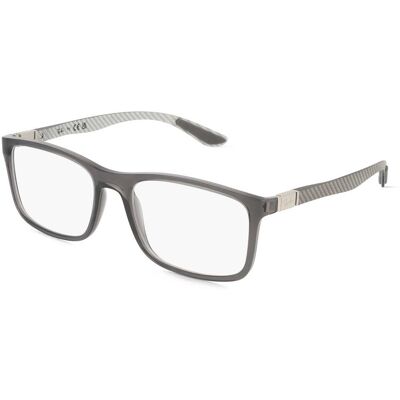 Luxottica Fashion Brillen Vertriebs GmbH Ray-Ban 0RX8908 Unisex-Brille inkl. Gläser Vollrand Quadratisch Kunststoff-Gestell 55/18/145, Grau Luxottica Fashion Brillen Vertriebs GmbH Ray-Ban 0RX8908 Unisex-Brille inkl. Gläser Vollrand Quadratisch Kunststoff-Gestell 55/18/145, Grau