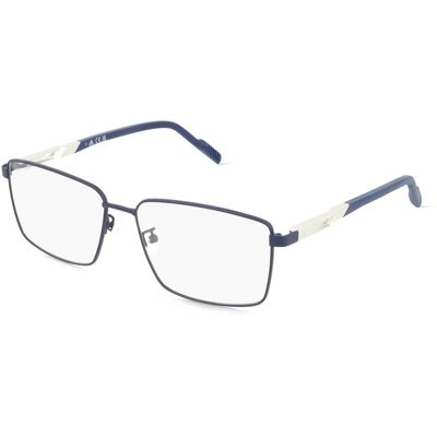 Marcolin Deutschland GmbH Adidas SP5060 Unisex-Brille inkl. Gläser Vollrand Quadratisch Metall-Gestell 59/16/145, Blau Marcolin Deutschland GmbH Adidas SP5060 Unisex-Brille inkl. Gläser Vollrand Quadratisch Metall-Gestell 59/16/145, Blau