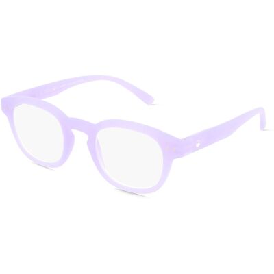 Optim OKIDOKI JIMMY Reader Unisex-Fertiglesebrille Vollrand Panto Kunststoff-Gestell, Lila Optim OKIDOKI JIMMY Reader Unisex-Fertiglesebrille Vollrand Panto Kunststoff-Gestell, Lila