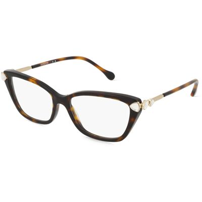 Luxottica Fashion Brillen Vertriebs GmbH Swarovski SK2011 Damen-Brille inkl. Gläser Vollrand Cat Eye Acetat-Gestell 53/16/140, Havanna Luxottica Fashion Brillen Vertriebs GmbH Swarovski SK2011 Damen-Brille inkl. Gläser Vollrand Cat Eye Acetat-Gestell 53/16/140, Havanna