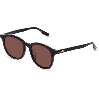 Kering Eyewear Spa Alexander McQueen MQ0303SK Unisex-Sonnenbrille Vollrand Oval Kunststoff-Gestell, Havanna Kering Eyewear Spa Alexander McQueen MQ0303SK Unisex-Sonnenbrille Vollrand Oval Kunststoff-Gestell, Havanna