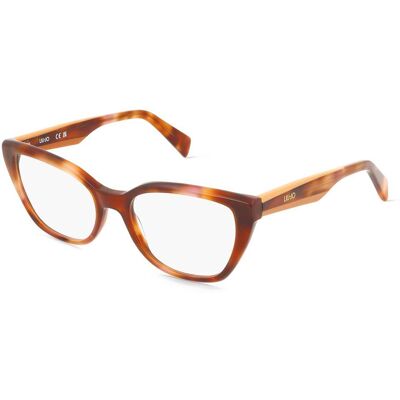 Marchon Germany GmbH Liu Jo LJ2838 Damen-Brille inkl. Gläser Vollrand Cat Eye Acetat-Gestell 53/18/140, Gelb Marchon Germany GmbH Liu Jo LJ2838 Damen-Brille inkl. Gläser Vollrand Cat Eye Acetat-Gestell 53/18/140, Gelb