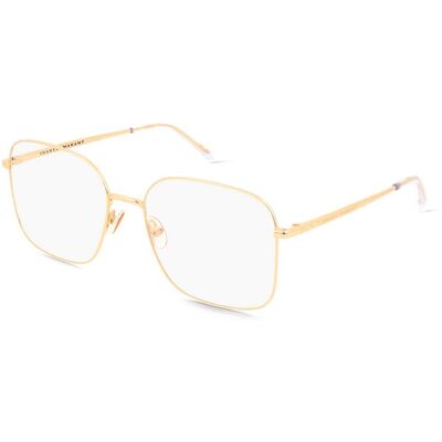 Safilo GmbH Isabel Marant IM0235 Damen-Brille inkl. Gläser Vollrand Quadratisch Metall-Gestell 55/17/140, Gold Safilo GmbH Isabel Marant IM0235 Damen-Brille inkl. Gläser Vollrand Quadratisch Metall-Gestell 55/17/140, Gold