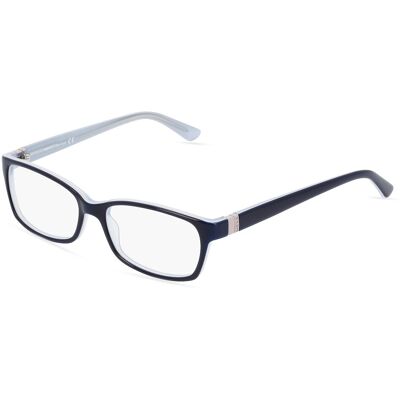 OWP Brillen GmbH Optische Werke Mexx 5350 Damen-Brille inkl. Gläser Vollrand Quadratisch Kunststoff-Gestell 53/15/135, Blau OWP Brillen GmbH Optische Werke Mexx 5350 Damen-Brille inkl. Gläser Vollrand Quadratisch Kunststoff-Gestell 53/15/135, Blau