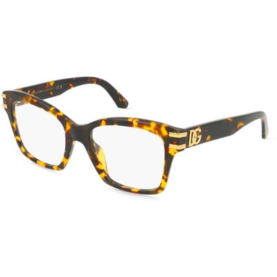 Luxottica Fashion Brillen Vertriebs GmbH Dolce&Gabbana DG3419 Damen-Brille inkl. Gläser Vollrand Quadratisch Acetat-Gestell 54/19/145, Gelb Luxottica Fashion Brillen Vertriebs GmbH Dolce&Gabbana DG3419 Damen-Brille inkl. Gläser Vollrand Quadratisch Acetat-Gestell 54/19/145, Gelb
