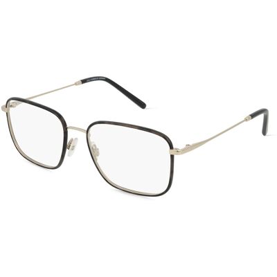 Eschenbach Optik GmbH MINI EYEWEAR 742018 Herren-Brille inkl. Gläser Vollrand Quadratisch Metall-Gestell 54/18/140, Schwarz Eschenbach Optik GmbH MINI EYEWEAR 742018 Herren-Brille inkl. Gläser Vollrand Quadratisch Metall-Gestell 54/18/140, Schwarz