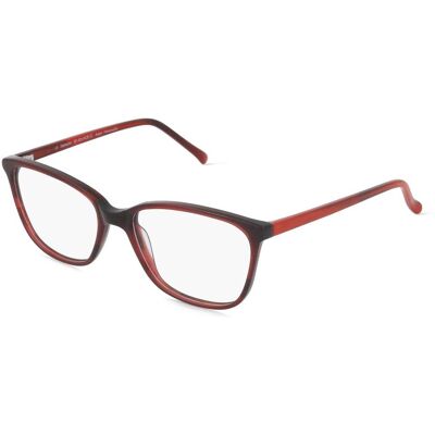 Wenzhou Bada Optical Co. , LTD Fielmann BD 406 MOD CL Damen-Brille inkl. Gläser Vollrand Quadratisch Acetat-Gestell 53/17/135, Rot Wenzhou Bada Optical Co. , LTD Fielmann BD 406 MOD CL Damen-Brille inkl. Gläser Vollrand Quadratisch Acetat-Gestell 53/17/135, Rot