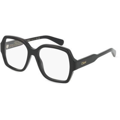 Chloé Ch0155O Schwarze Unisex-Brille - Brille Chloé Ch0155O Schwarze Unisex-Brille - Brille