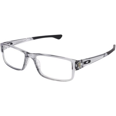 Luxottica Fashion Brillen Vertriebs GmbH Oakley OX8046 Herren-Brille inkl. Gläser Vollrand Quadratisch Kunststoff-Gestell 59/18/148, Grau Luxottica Fashion Brillen Vertriebs GmbH Oakley OX8046 Herren-Brille inkl. Gläser Vollrand Quadratisch Kunststoff-Gestell 59/18/148, Grau