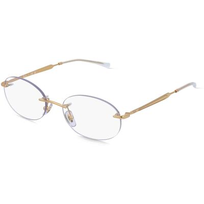 Luxottica Fashion Brillen Vertriebs GmbH Ray-Ban 0RX3767V Unisex-Brille inkl. Gläser Randlos Oval Metall-Gestell 52/18/145, Gold Luxottica Fashion Brillen Vertriebs GmbH Ray-Ban 0RX3767V Unisex-Brille inkl. Gläser Randlos Oval Metall-Gestell 52/18/145, Gold