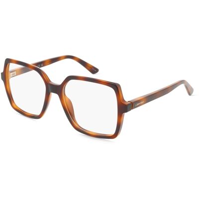 Marchon Germany GmbH Calvin Klein CK25547 Damen-Brille inkl. Gläser Vollrand Eckig Kunststoff-Gestell 54/17/145, Havanna Marchon Germany GmbH Calvin Klein CK25547 Damen-Brille inkl. Gläser Vollrand Eckig Kunststoff-Gestell 54/17/145, Havanna