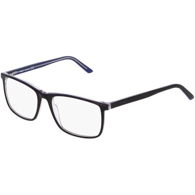 OWP Brillen GmbH Optische Werke Mexx 2567 Unisex-Brille inkl. Gläser Vollrand Quadratisch Kunststoff-Gestell 56/17/145, Blau OWP Brillen GmbH Optische Werke Mexx 2567 Unisex-Brille inkl. Gläser Vollrand Quadratisch Kunststoff-Gestell 56/17/145, Blau