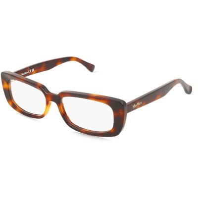 Marcolin Deutschland GmbH Max Mara MM5209 Damen-Brille inkl. Gläser Vollrand Eckig Acetat-Gestell 52/15/140, Havanna Marcolin Deutschland GmbH Max Mara MM5209 Damen-Brille inkl. Gläser Vollrand Eckig Acetat-Gestell 52/15/140, Havanna
