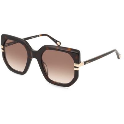 Kering Eyewear Spa Chloé CH0240S Unisex-Sonnenbrille Vollrand Butterfly Acetat-Gestell, Havanna Kering Eyewear Spa Chloé CH0240S Unisex-Sonnenbrille Vollrand Butterfly Acetat-Gestell, Havanna