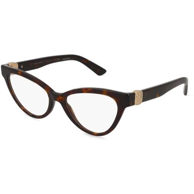 Dolce & Gabbana Damen DG3394 502 Brille in Schildkrötenfarbe - Sonnenbrille Dolce & Gabbana Damen DG3394 502 Brille in Schildkrötenfarbe - Sonnenbrille