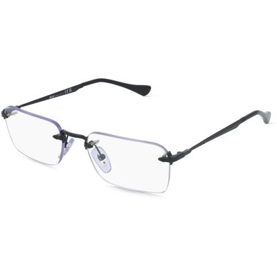 Luxottica Fashion Brillen Vertriebs GmbH Persol PO1030V LUC Unisex-Brille inkl. Gläser Randlos Eckig Metall-Gestell 55/19/145, Schwarz Luxottica Fashion Brillen Vertriebs GmbH Persol PO1030V LUC Unisex-Brille inkl. Gläser Randlos Eckig Metall-Gestell 55/19/145, Schwarz