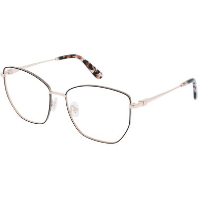 Marcolin Deutschland GmbH Guess GU2825 Unisex-Brille inkl. Gläser Vollrand Quadratisch Metall-Gestell 55/16/140, Gold Marcolin Deutschland GmbH Guess GU2825 Unisex-Brille inkl. Gläser Vollrand Quadratisch Metall-Gestell 55/16/140, Gold