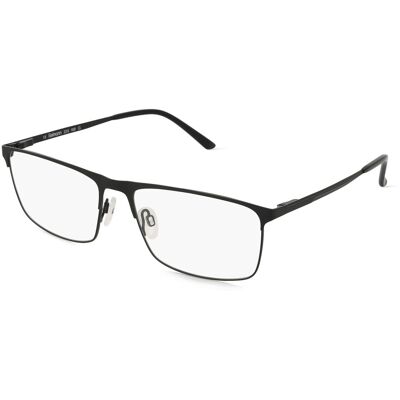 OWP Brillen GmbH Optische Werke Fielmann 2212 FLEX CL Unisex-Brille inkl. Gläser Vollrand Quadratisch Metall-Gestell 60/17/150, Schwarz OWP Brillen GmbH Optische Werke Fielmann 2212 FLEX CL Unisex-Brille inkl. Gläser Vollrand Quadratisch Metall-Gestell 60/17/150, Schwarz