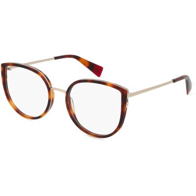 BoDe Design Vertriebs GmbH Comma 70195 Unisex-Brille inkl. Gläser Vollrand Butterfly Metall-Gestell 52/19/145, Havanna BoDe Design Vertriebs GmbH Comma 70195 Unisex-Brille inkl. Gläser Vollrand Butterfly Metall-Gestell 52/19/145, Havanna
